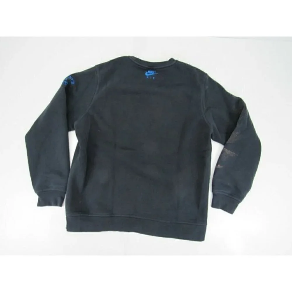 NIKE AIR Mens Five Penny's‎ Posite's Black Sweatshirt Pullover XL Sportswear NSW